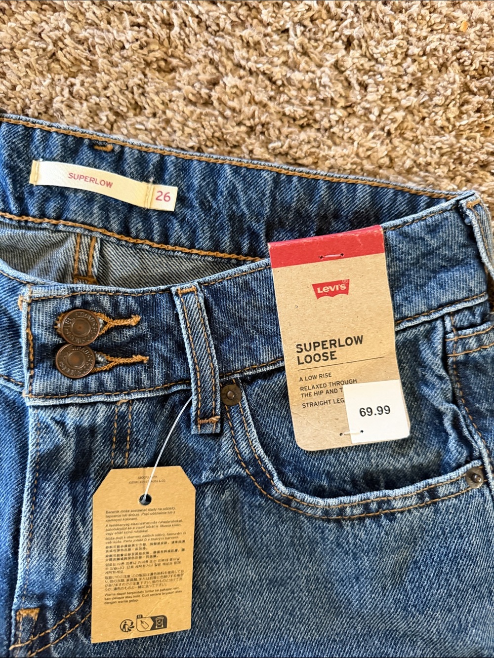 Levi’s Superlow Loose Jeans - Picture 5 of 7